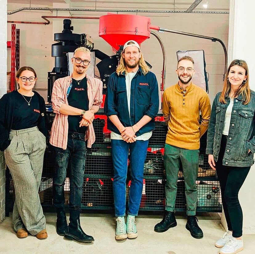 Team PEACH. visited the @sustaincoffeeco HQ last week for a coffee workshop, and what a fun day it was! ☕
From learning about all things specialty coffee standards to practicing our latte art, it was a really informative afternoon, and great way to 